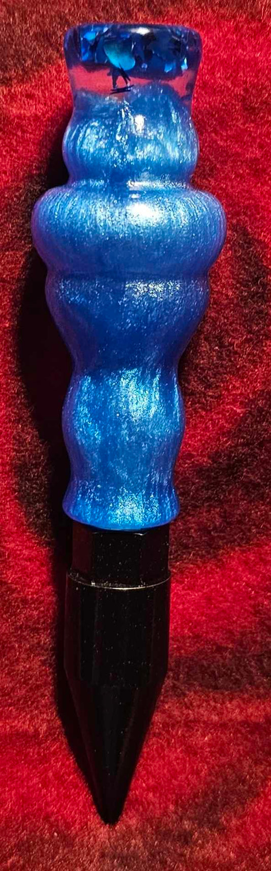 Blue (Pre-Turned) 5 inch with tip. Pictured Tip is for reference only