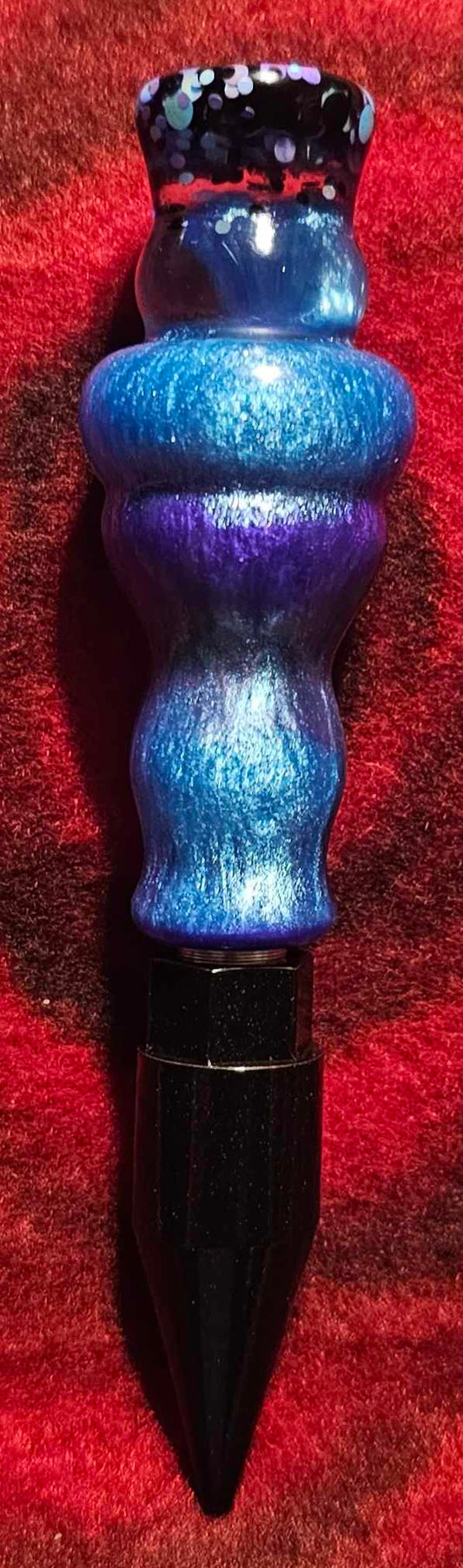 Purple/Blue (Pre-Turned)5  inch with tip