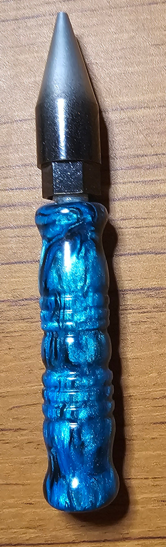 Teal/Black 4.5 inch Slender Grip