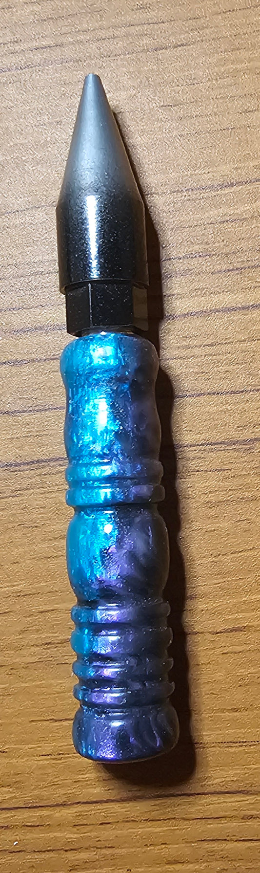 Purple/Teal 4.5 inch Slender Grip