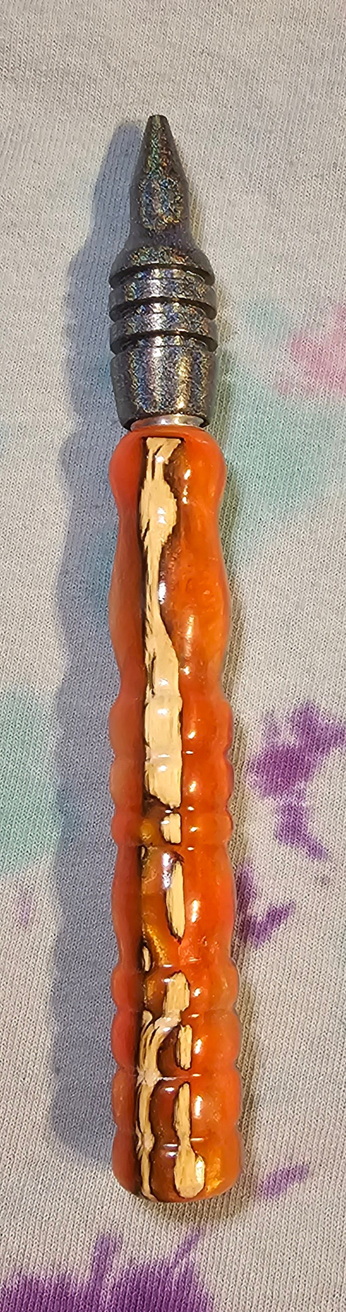 5.5 Total inches Orange Cholla (Cactus) Slender Grip