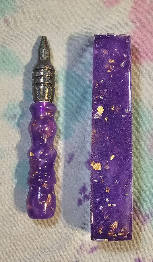 Pen Pictured is for reference only Purple Flake