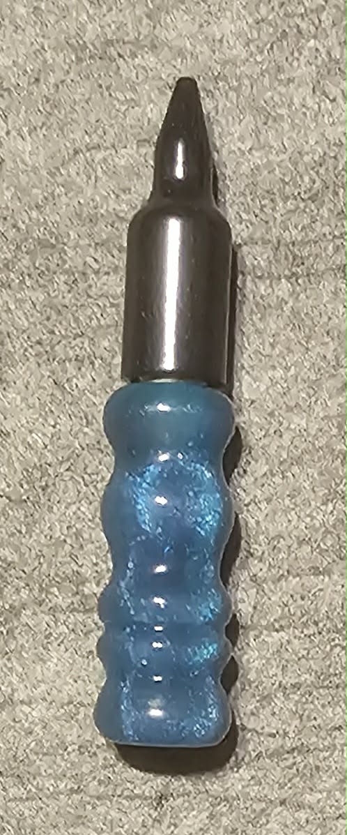Shimmering Blue Regular Grip 4 Total inches
