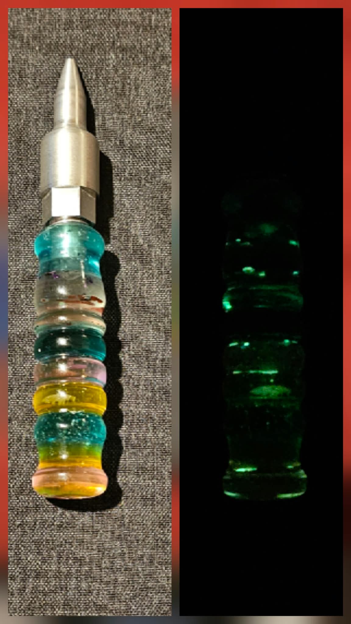Glow in the Dark 4.75 Total Inches